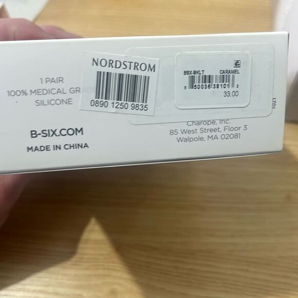 NWT NIPPIES SKIN LIFT size 1 S/M cups 3” A-C Cups caramel - Picture 6 of 8